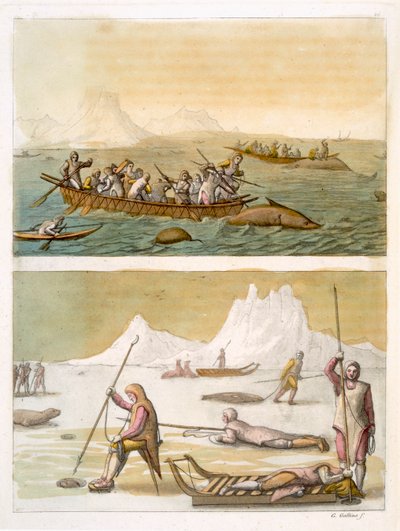 Greenland: Whale fishing and Seal hunting, from 